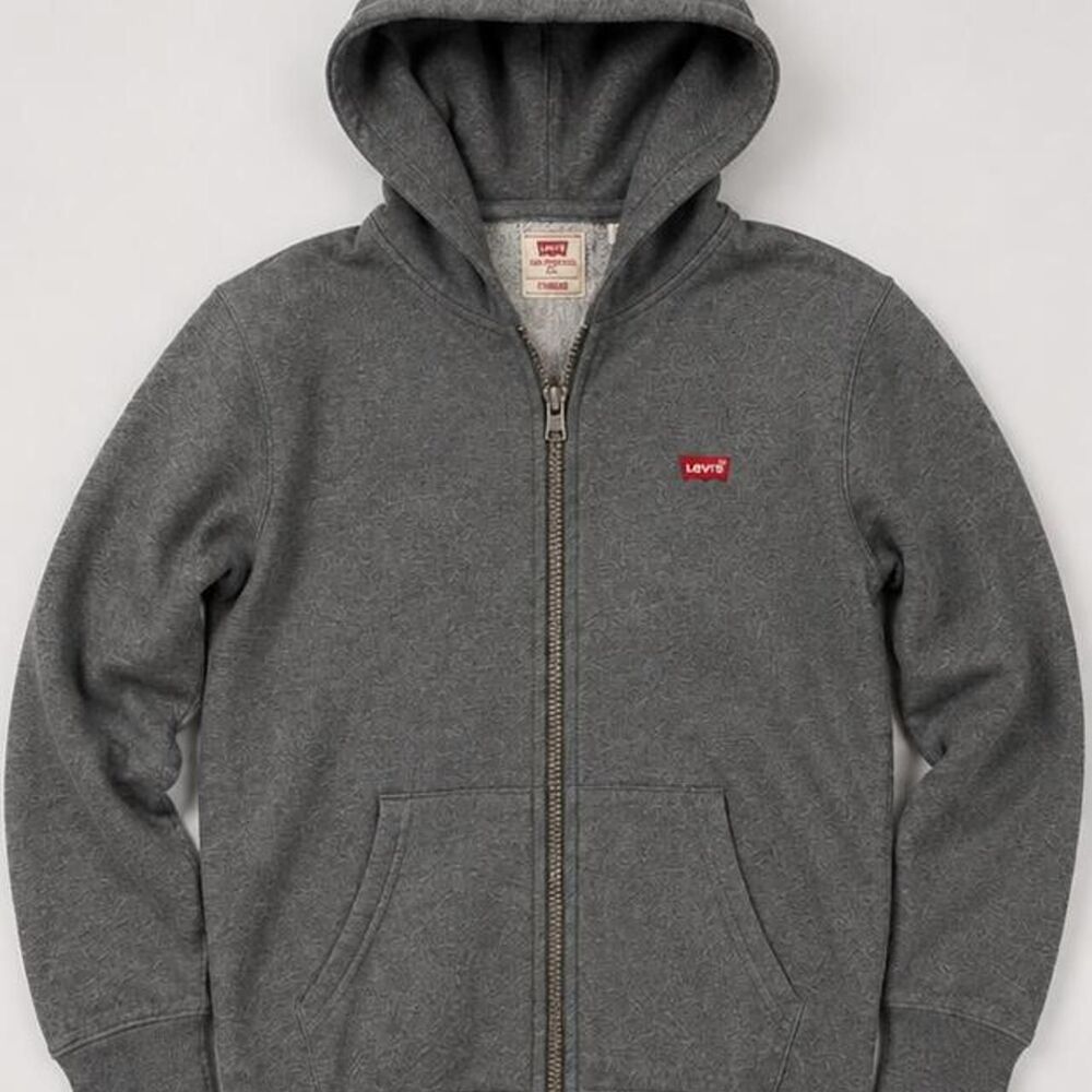 Levi-s Men's Grey Hoodie